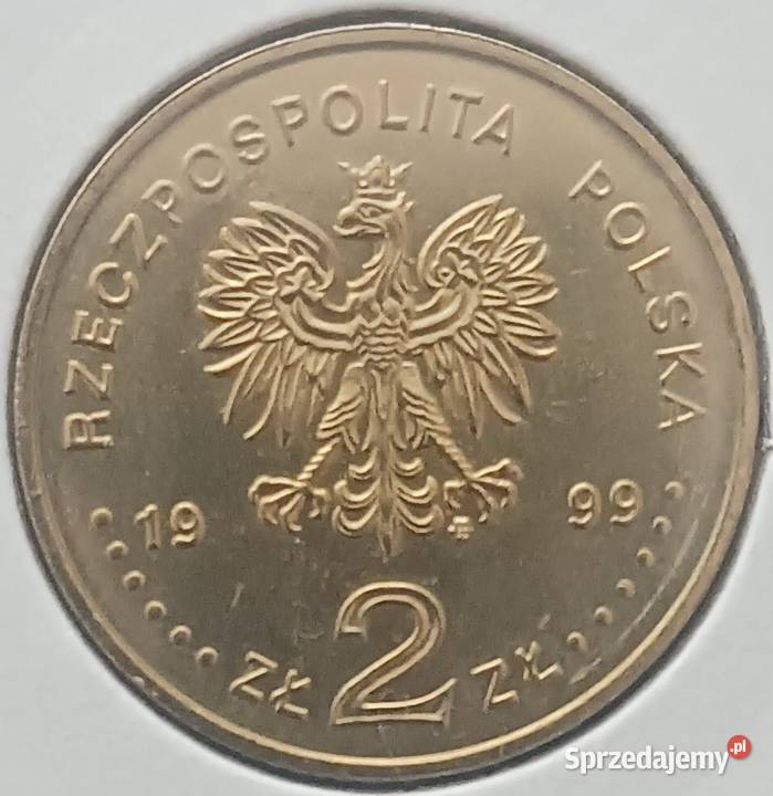 2 Juliusz Słowacki 1999 r mennicze holder Konin