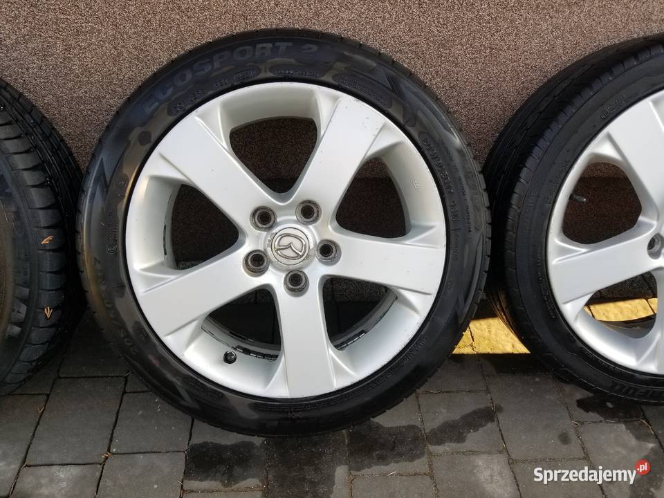 Felgi aluminiowe 17 z oponami Mazda 4 sztuki z Jaworzno