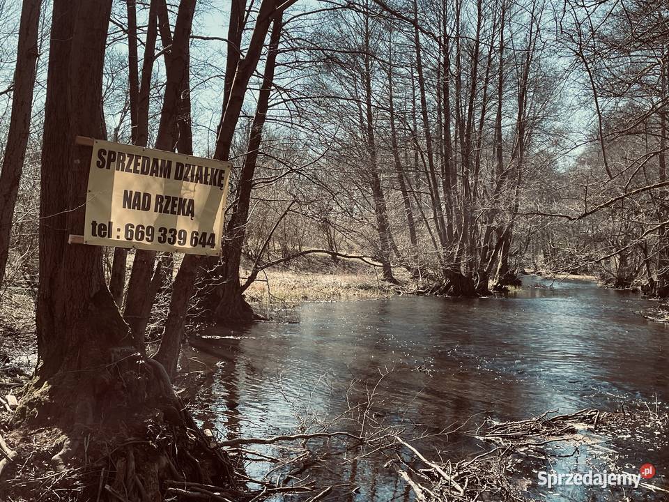 Nadarzyce działka budowlana Rzeką Piława Nieruchomości wielkopolskie
