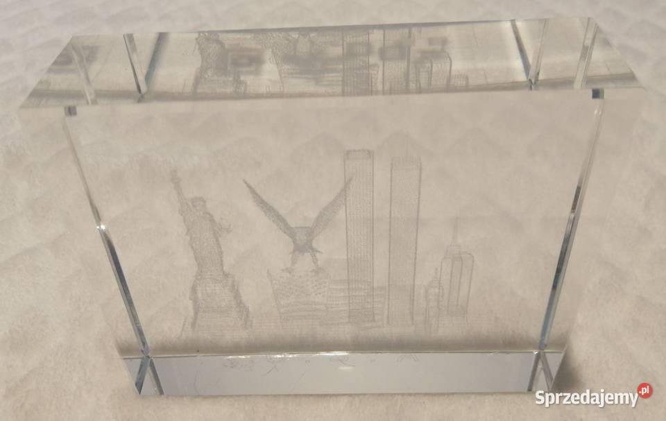 USA Statua wolności Orzeł amerykański WTC 3D Czeladź