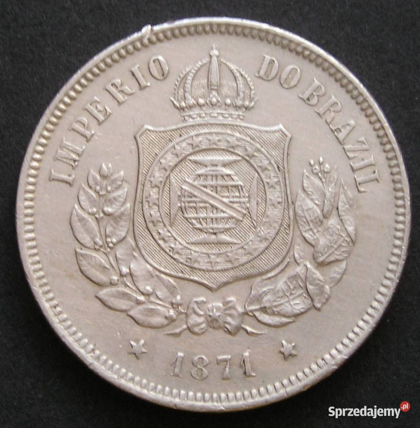Brazylia 100 reis 1871
