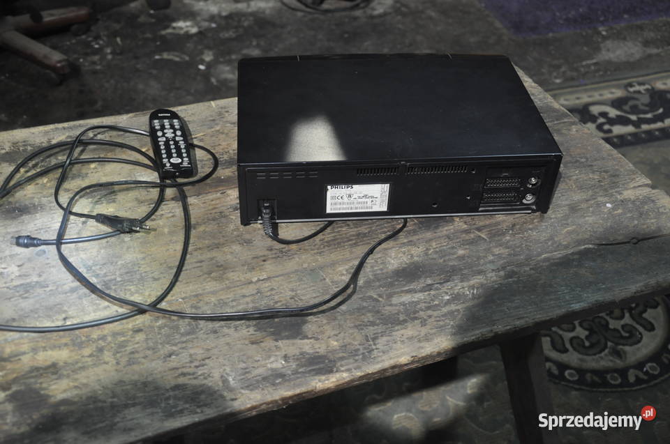 Magnetowid Philips VR 485 VIDEO VHS Pilot Zestaw Rzeszów