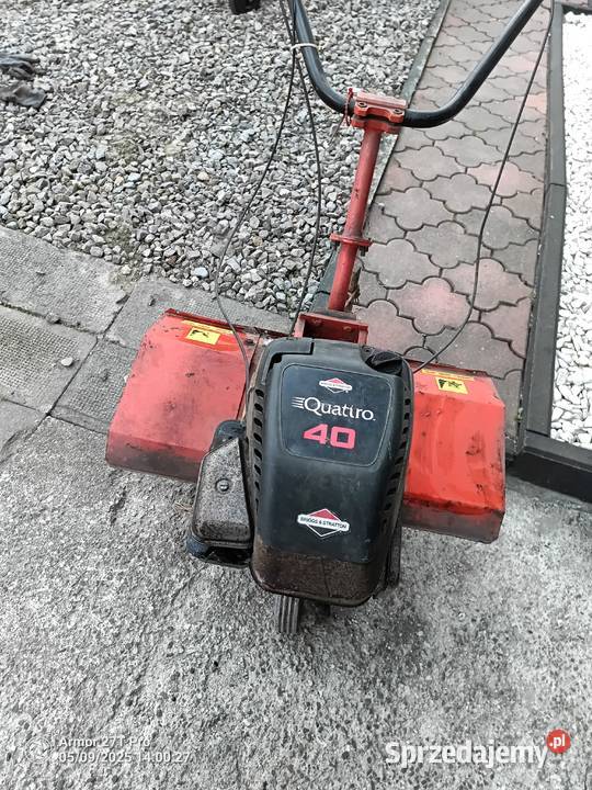 Glebogryzarka Briggs Stratton Quattro 40 Zabrzeg