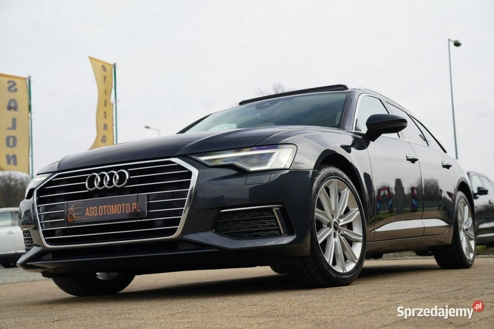 Audi A6 2 X PANORAMA skóra FUL LED kamera grzane Audi Otmuchów