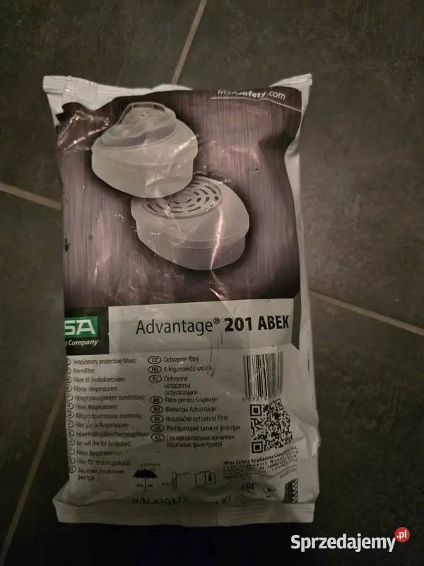 wielogazowy pochłaniacz bagnetowy MSA Advantage sprzedam