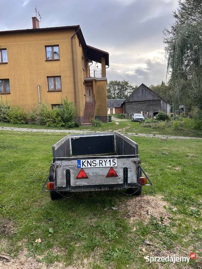 przyczepka samochodowa Nowy Sącz sprzedam