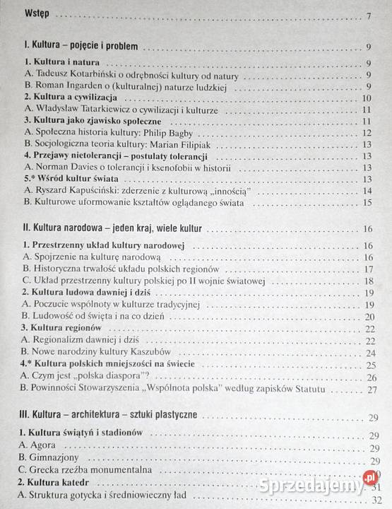 Wiedza o kulturze Liceum i technikum Materiały tradycyjny podręcznik Chełm sprzedam