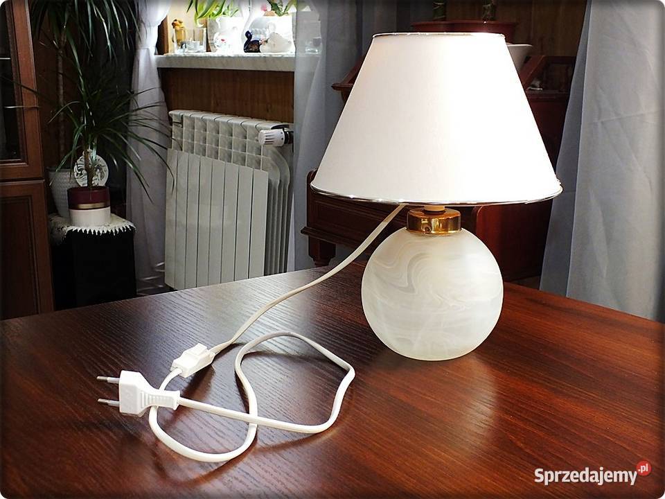 Lampka Nocna ala Murano dwa punkty świetlne góra Żary