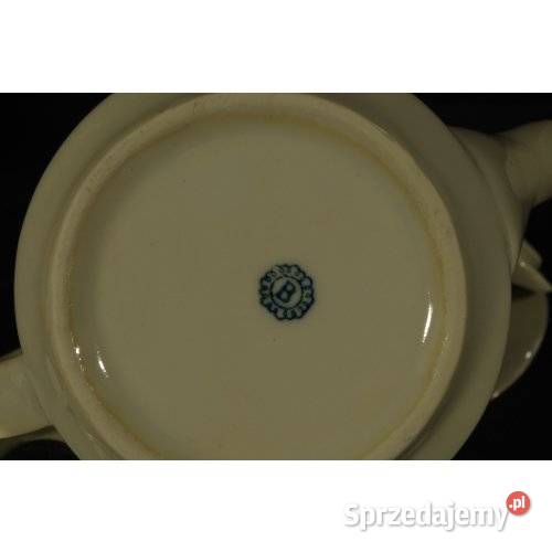 Bogucice imbryk do herbaty porcelana kwiaty