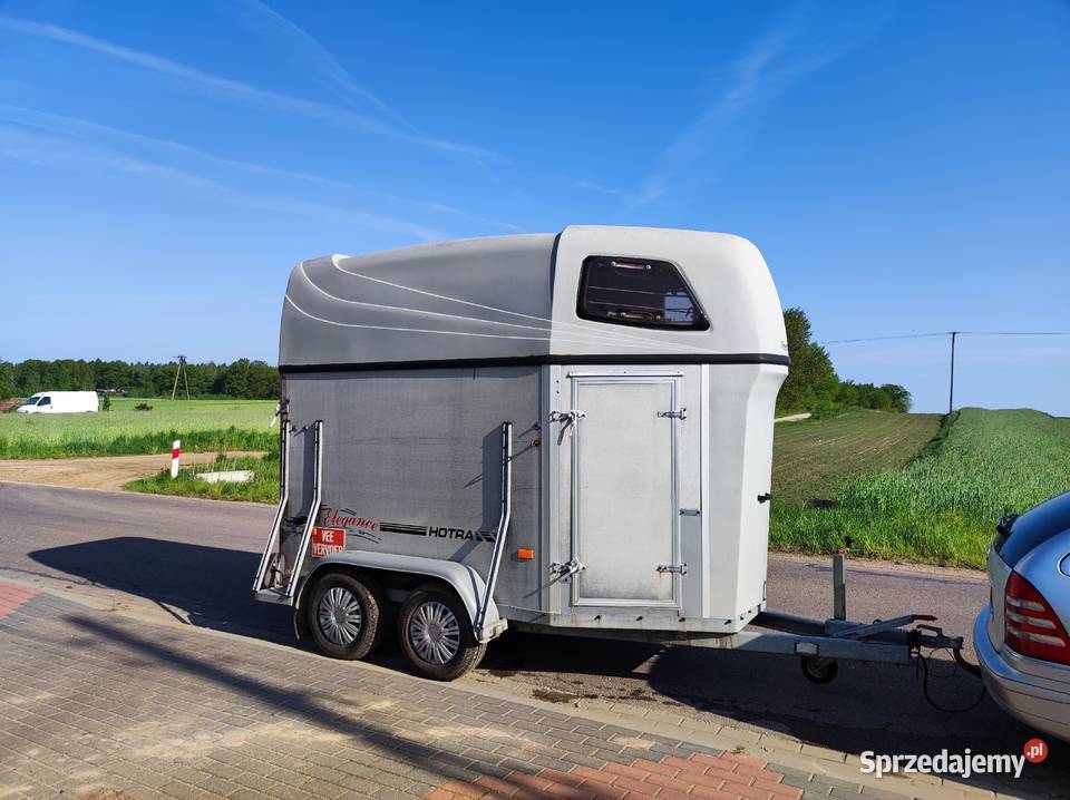 Przyczepa do przewozu konia dmc 1215 kat B śląskie Mokra