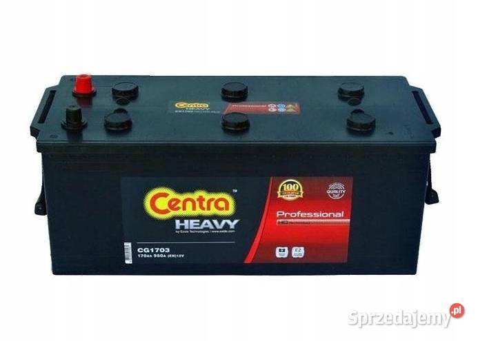 AKUMULATOR CENTRA 12V170AH 950A Start PRO wym Lublin