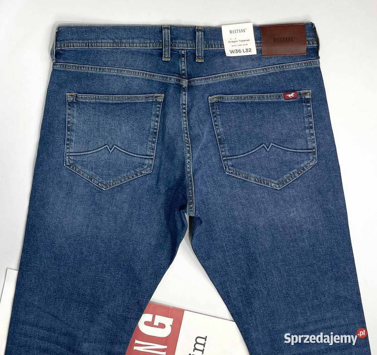 Spodnie męskie Mustang Oregon Tapered Original Rozmiar L Katowice