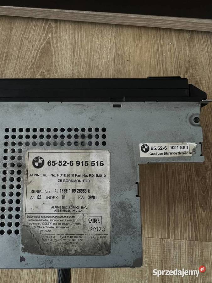 Radio z nawigacją e39 Zamość