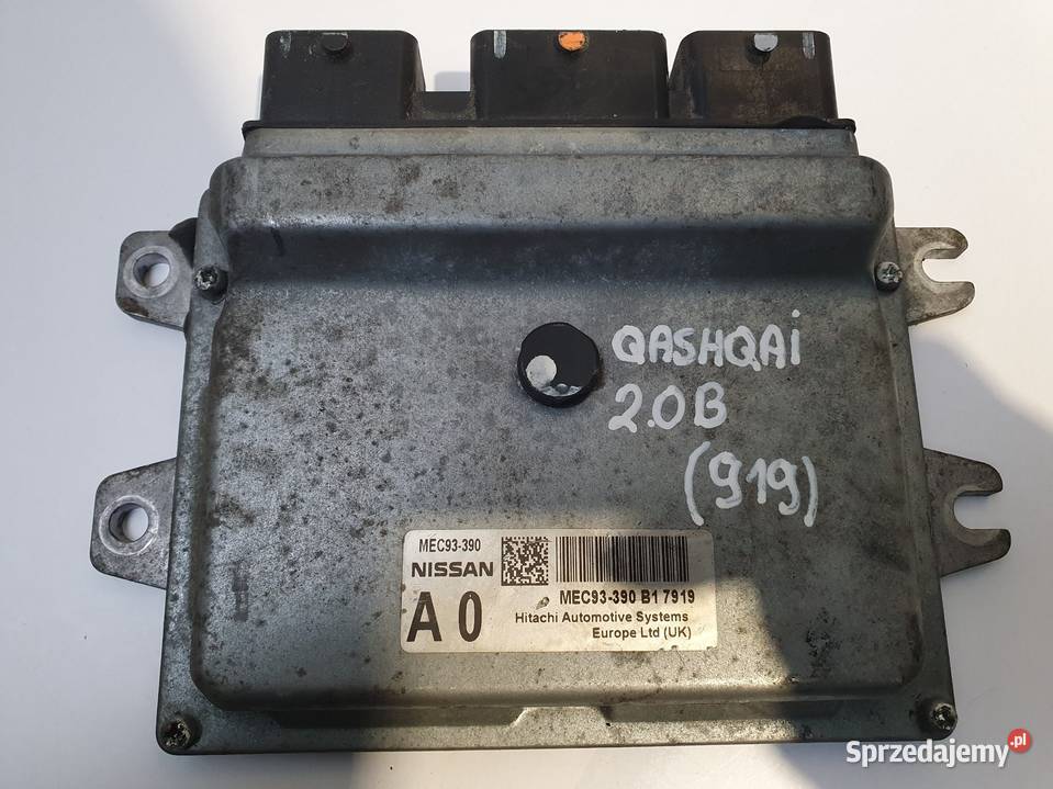 STEROWNIK SILNIKA Nissan Qashqai 20 16V komputer lubelskie