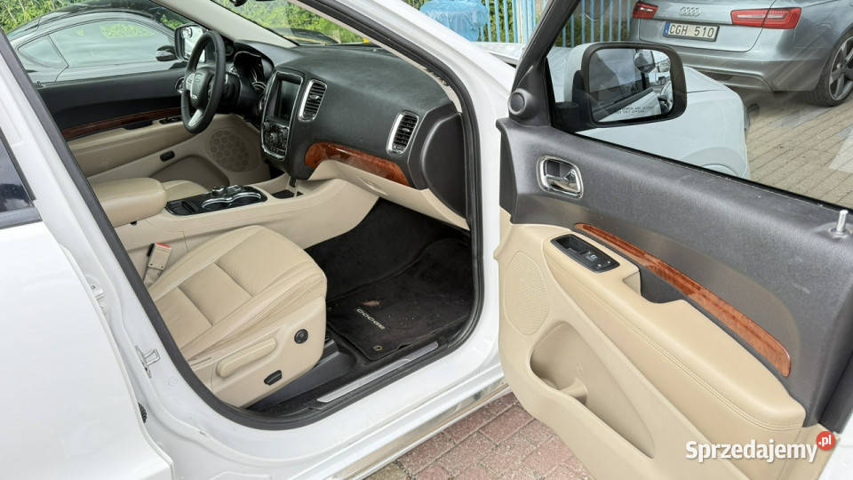 Dodge Durango 36 v6 AWD skóry ledy Navi kamera 7 elektrochrom. lusterko wst. Gdańsk