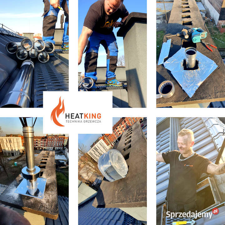 instalacje gazowe domu i przemysłu Heat King Sp Piekary Śląskie
