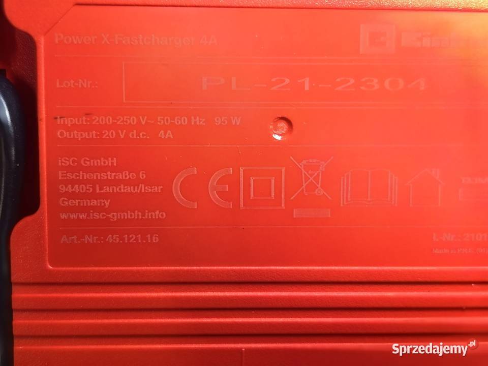 Zestaw startowy Einhell 52 Ah nowy pudełko DPD sprzedam