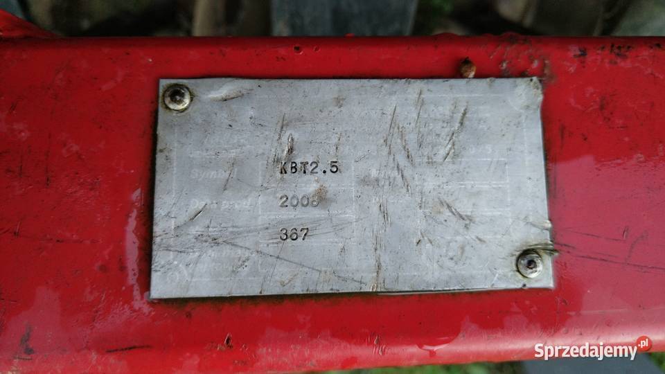 Brona talerzowa KBT bury 25 m z wałem Kozłowo