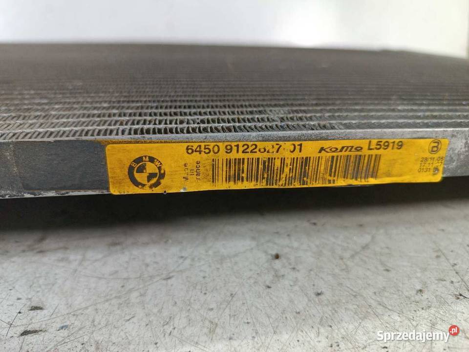 CHŁODNICA KLIMATYZACJI BMW E60 E61 25 30 wielkopolskie sprzedam