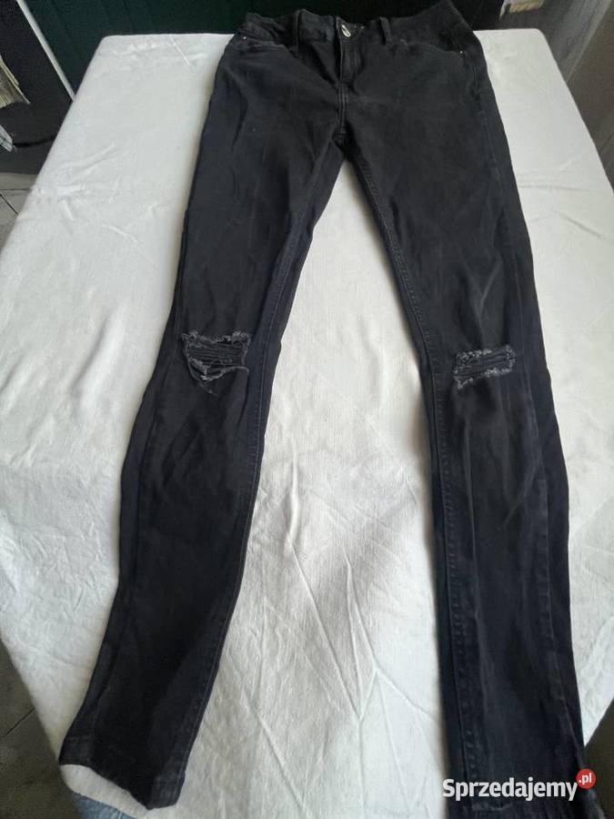 Czarne jeansy CLOSURE skinny rozmiar 34R