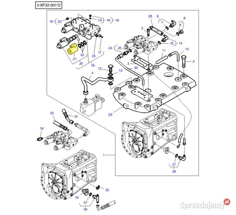 Cewka elektryczna górnej obudowy skrzyni Białystok