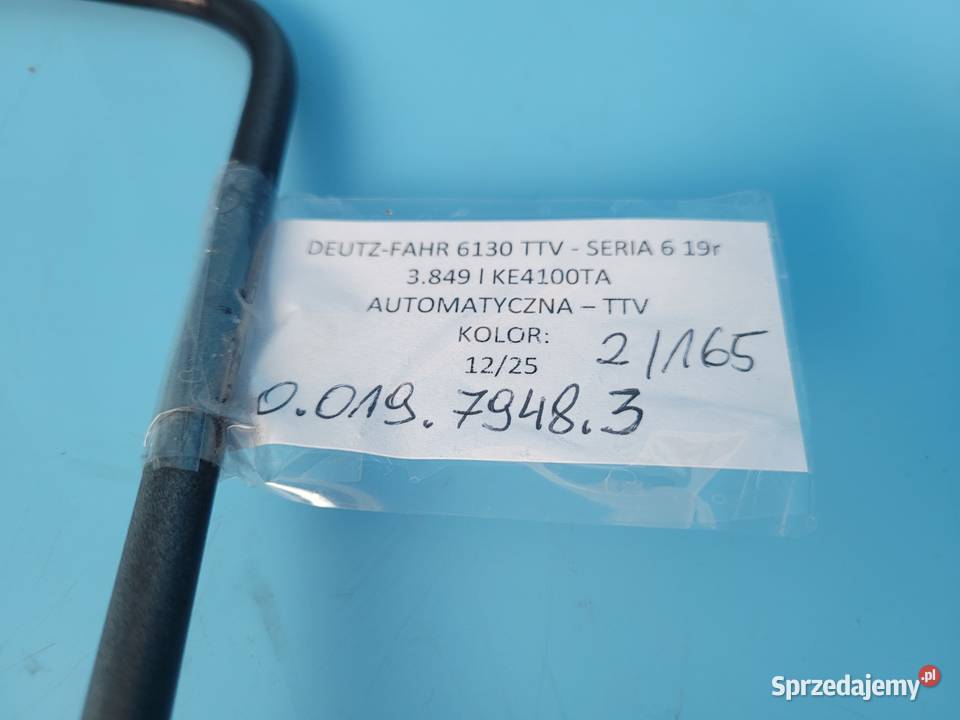 DEUTZFAHR 6130 TTV PRZEWÓD RURA HYDRAULICZNA kujawsko-pomorskie