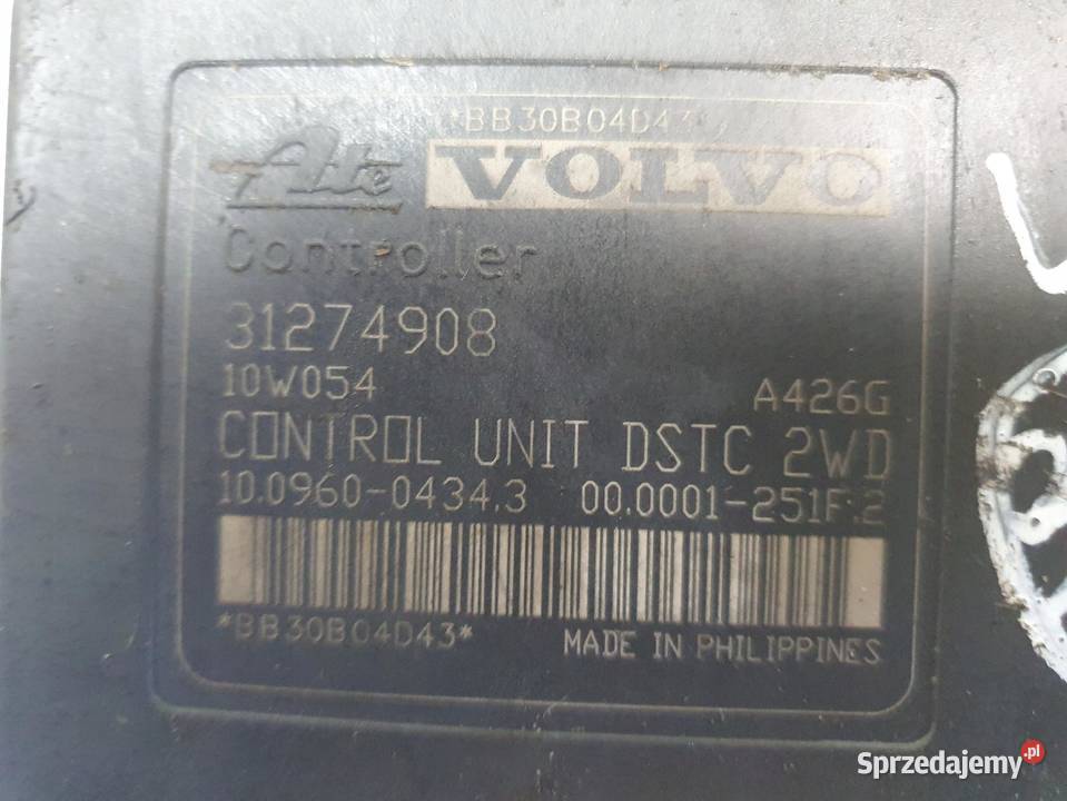 Volvo S40 II V50 POMPA ABS hamulcowa Sterownik Rudka