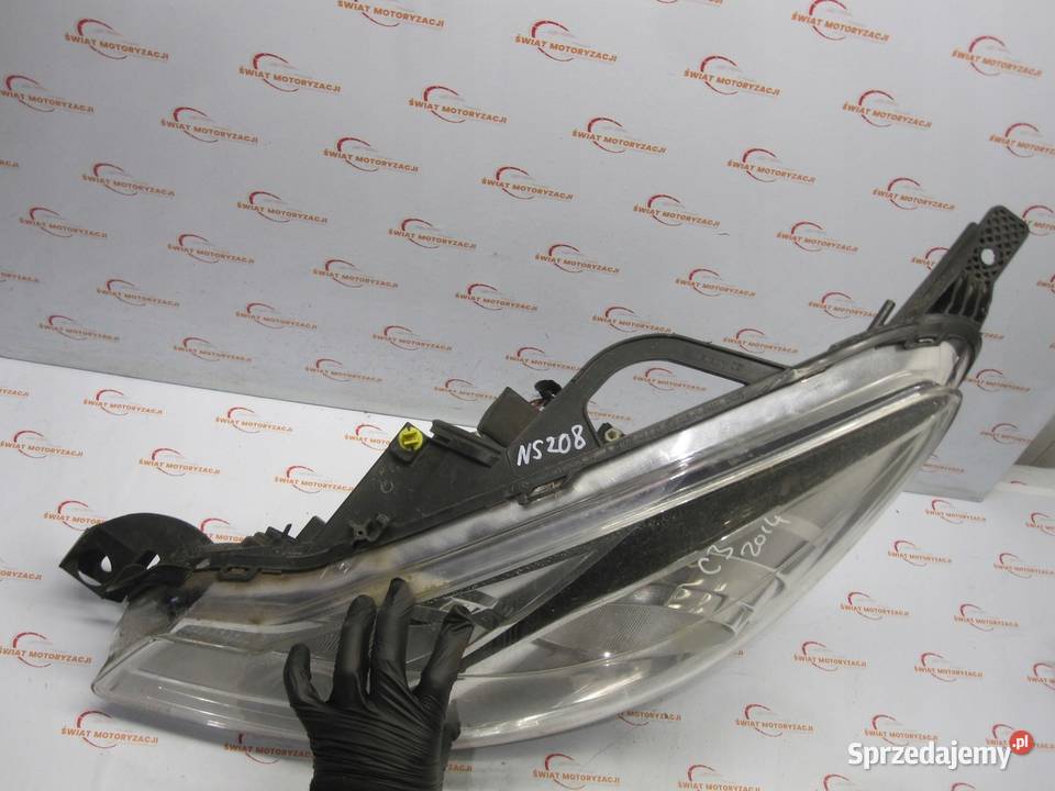 CITROEN C3 lampa lewa przód 9677038280 ANGLIK osobowe Lampy przednie Części samochodowe Kielce