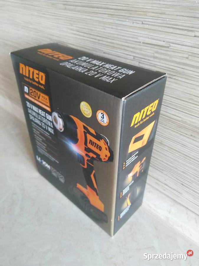 NAJTANIEJ Akumulatorowa Opalarka 20 V Wysyłka Zabrze