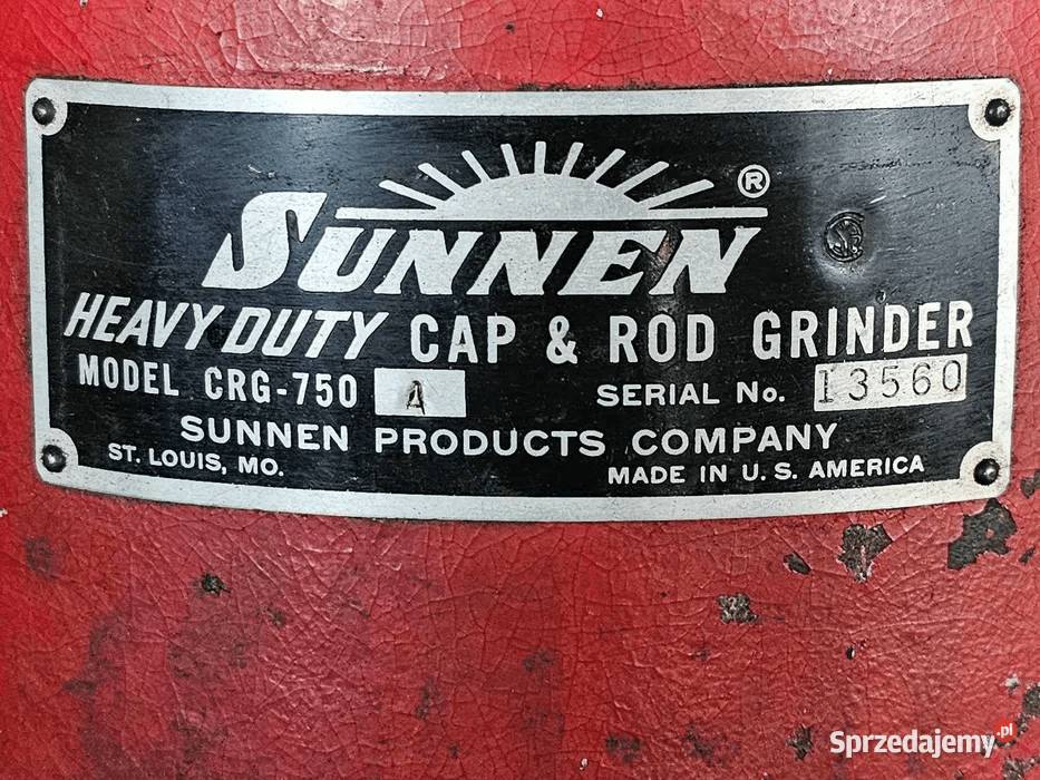 Szlifierka pokryw Sunnen CRG750 Warszawa