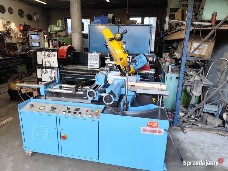 DodaPiła taśmowa automatyczna z podajnikiem Maków Podhalański