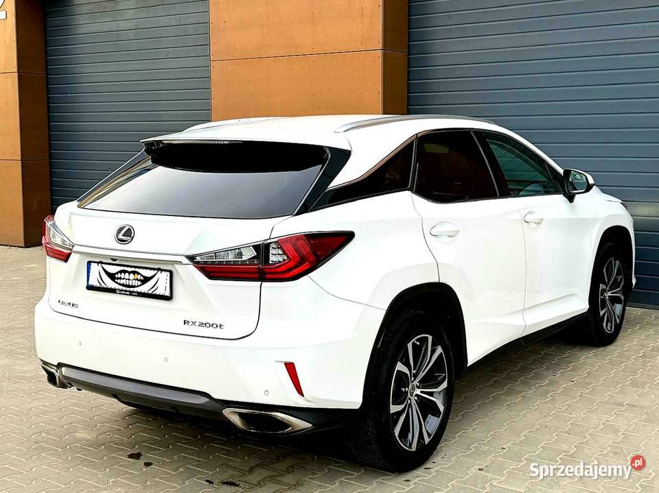 Lexus RX 20t4x4salon ledfull zamiana ABS Samochody osobowe podlaskie Wasilków
