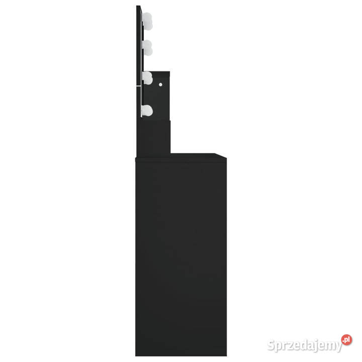Toaletka z oświetleniem LED czarna 865x35x136 mazowieckie sprzedam
