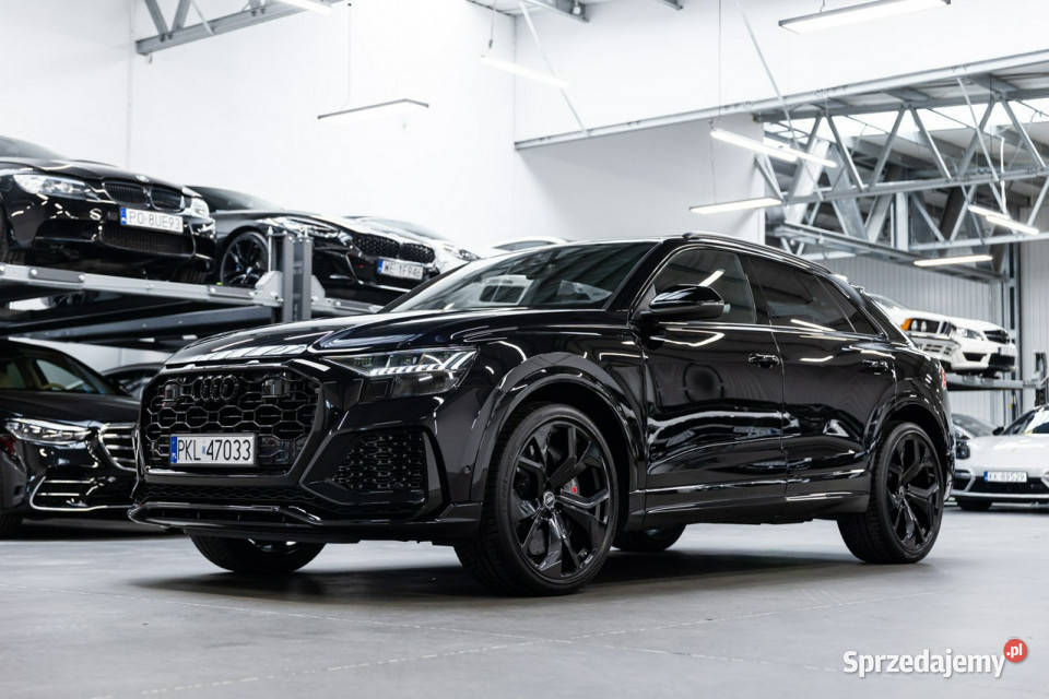 Audi RS Q8 RS Dynamic Plus masaże ceramika hak relingi dachowe małopolskie Węgrzce