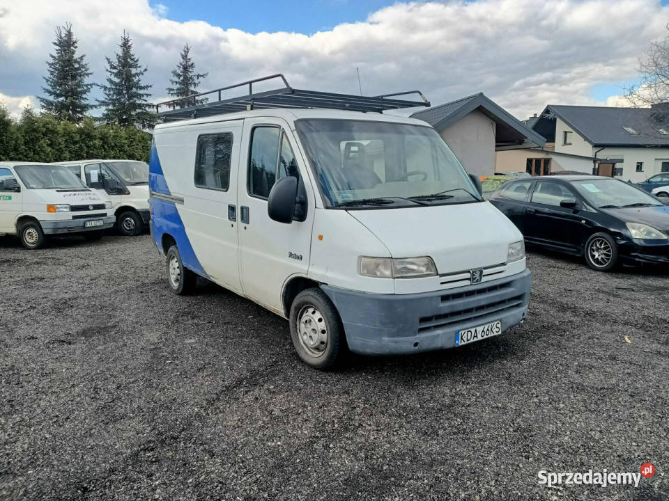 Peugeot Boxer Peugeot Boxer 25TDI 107 00r 7os nieuszkodzony Motoryzacja Tarnów