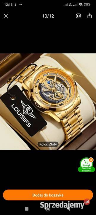 Zegarki męskie automat na ruch ręki kujawsko-pomorskie Chełmno