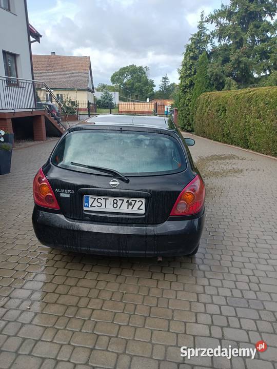 Sprzedam Nissan Almera uszkodzony Stargard sprzedam