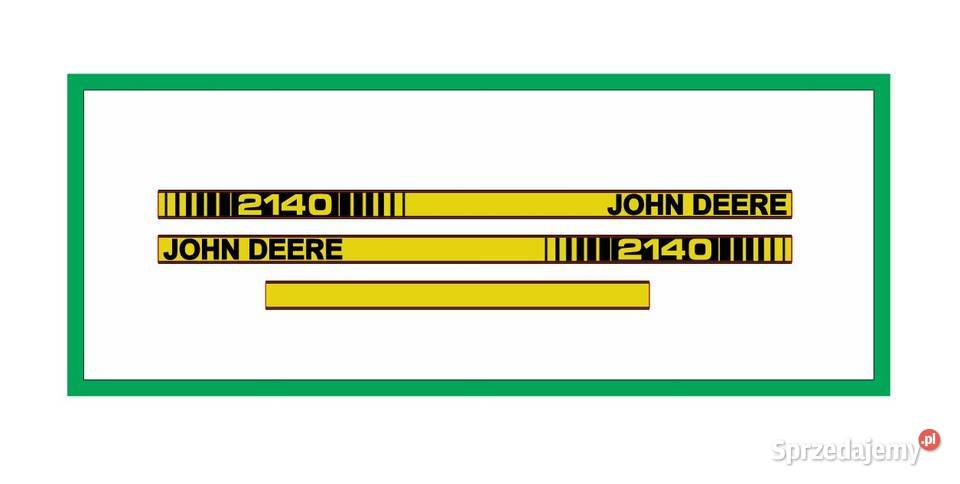 Naklejki John Deere 2140 Traktor Ciągnik Grodzisk Mazowiecki sprzedam
