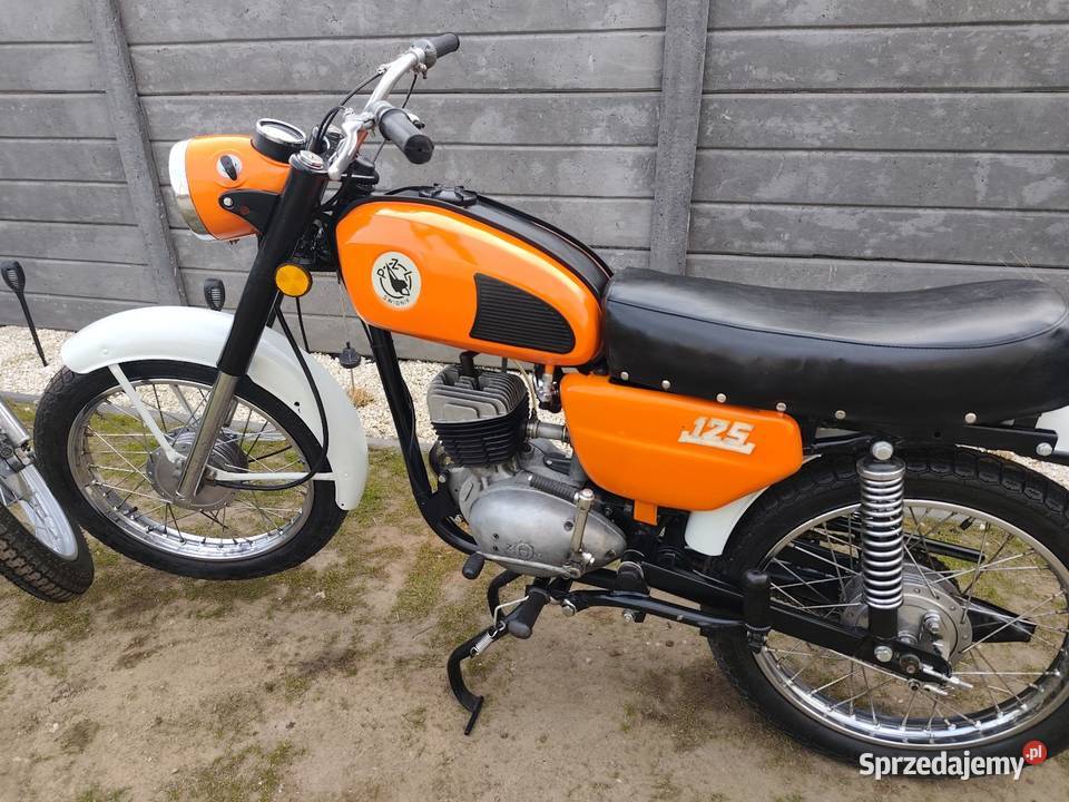 Dwie sztuki Wsk 125 B3 zarejestrowane Kostrzyn