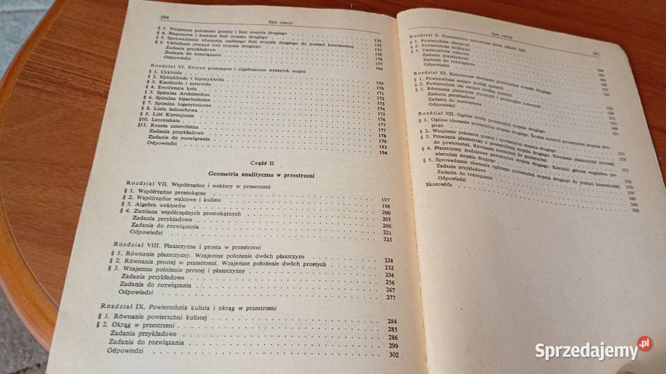 Geometria analityczna w zadaniach Edward Kącki Gdańsk