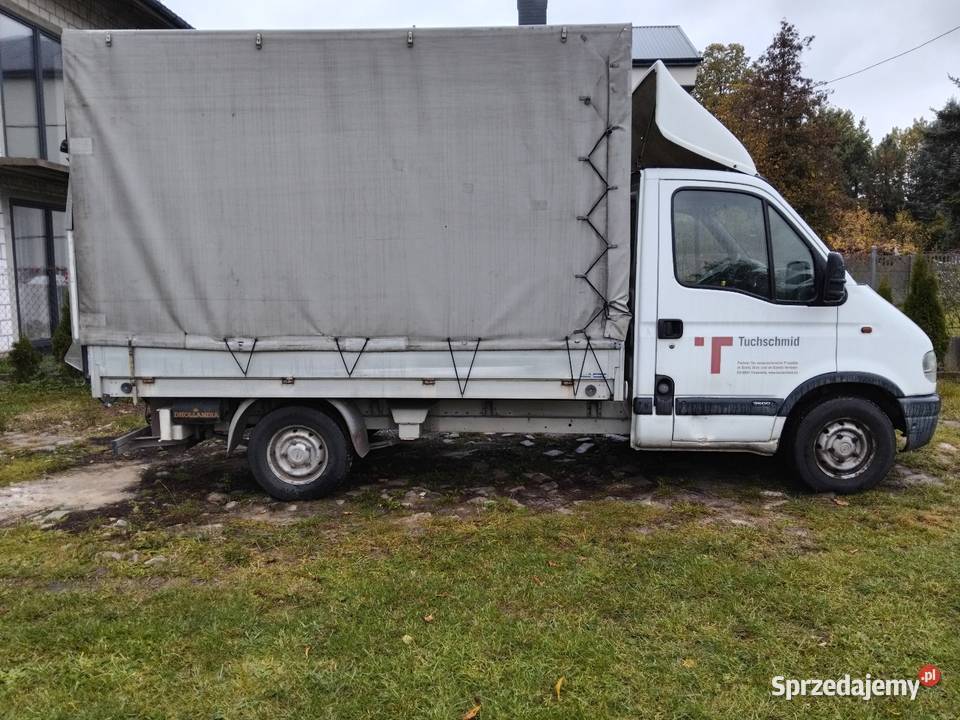 RENAULT MASTER 28DTI PLANDEKA Z WINDA mazowieckie Makowiec