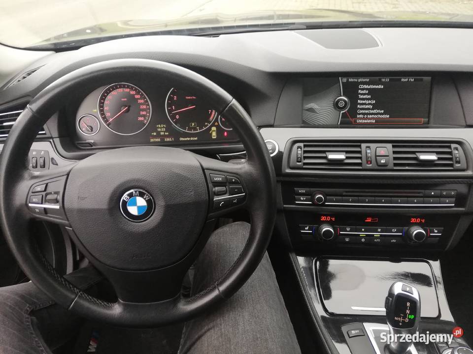 BMW seria 5 F10 30Benzyna 523i Sedan Zadbany Seria 5 wielkopolskie Sompolno