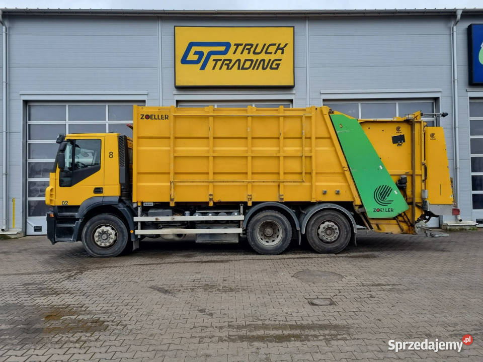 śmieciarki Iveco Magirus Śmieciarka Iveco ABS Motoryzacja sprzedam