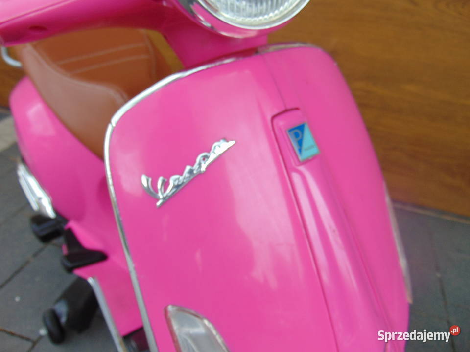 SKUTER PIAGGIO VESPA PRIMAVERA CT728 DZIECI 12V Pojazdy elektryczne i spalinowe Korfantów sprzedam