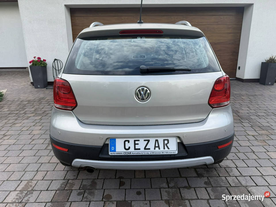 Volkswagen Polo Cross 11r automat DSG nawigacja śląskie Konradów