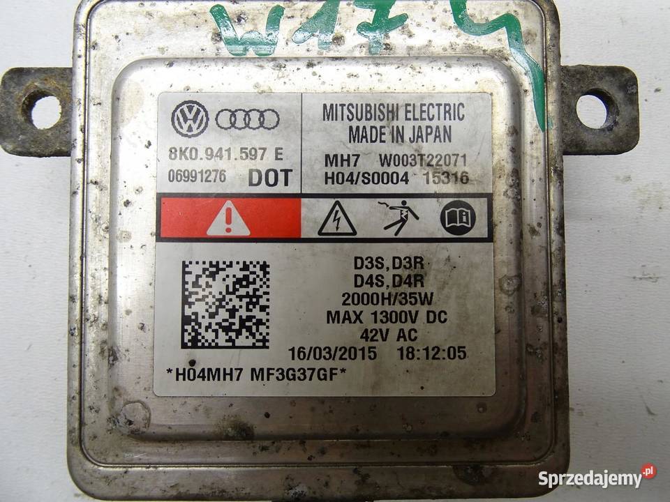 PRZETWORNICA XENON 8K0941597E AUDI A4 B8 A5 8T sprzedam