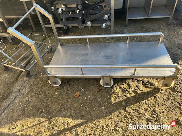 Wózek platformowy transportowy ze stali Głogówko sprzedam