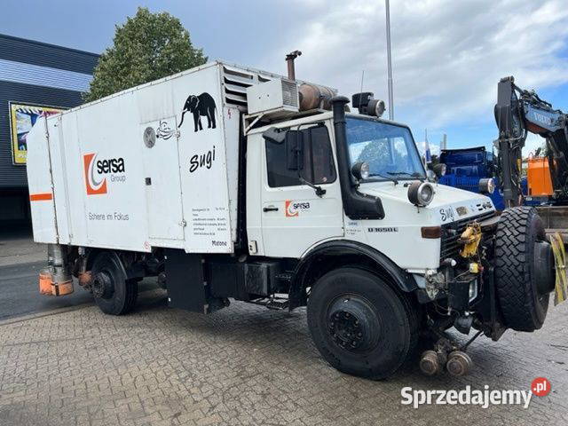 Mercedes Unimog pojazd 2 drogowy kolejowy na manualna Specjalne Warszawa