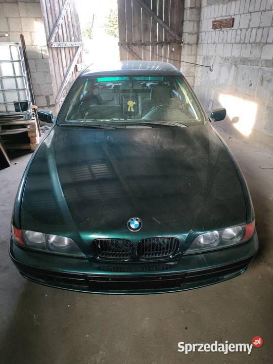 Maska BMW E39 przedlift Oxford gruen osobowe mazowieckie Gadomiec-Miłocięta sprzedam