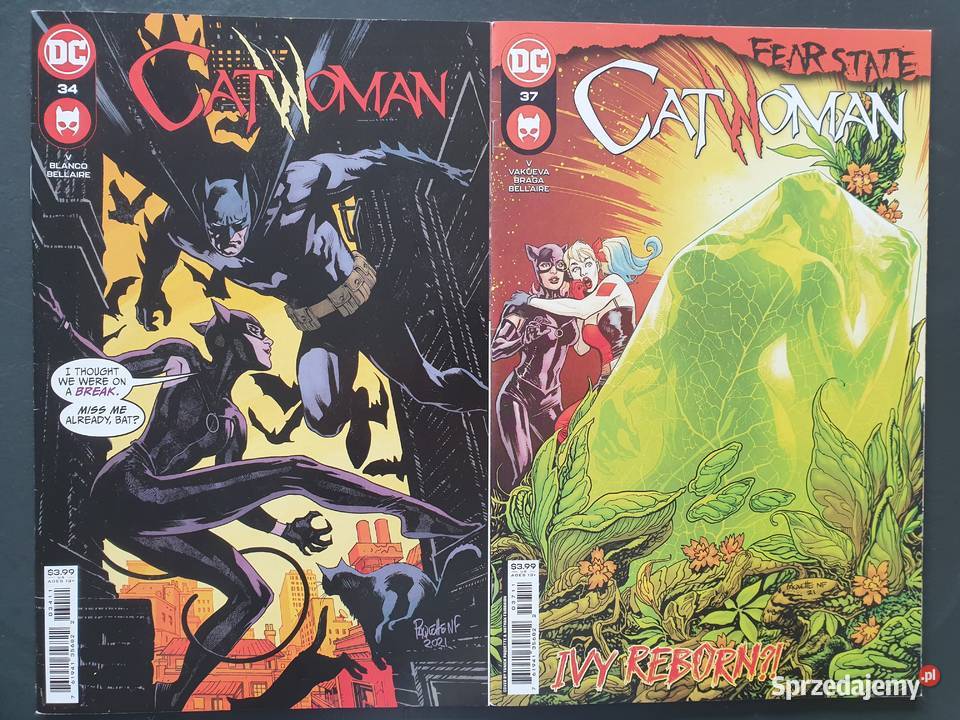 Catwoman zestaw 11 komiksów DC USA Gdynia